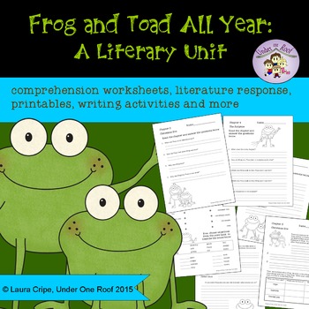 Frog And Toad All Year Study Guide
